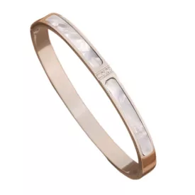   Ezüst Színű Nemesacél Cirkónia Strasszos Karkötő Karperec