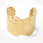 18K Aranyozott Nemesacél Karkötő Karperec