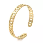 18K Aranyozott Nemesacél Karkötő Karperec