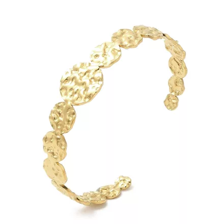 18K Aranyozott Nemesacél Karkötő Karperec