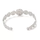 Ezüst Színű Nemesacél Karkötő Karperec