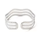 Ezüst Színű Nemesacél Karkötő Karperec