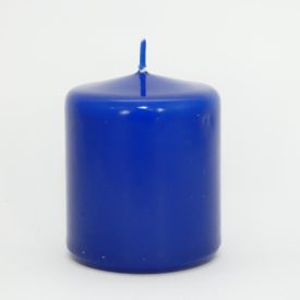 Kék Henger Gyertya 7x5,8cm