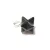 Kék Homokkő Merkaba Csillag Medál 12,5x12,5mm