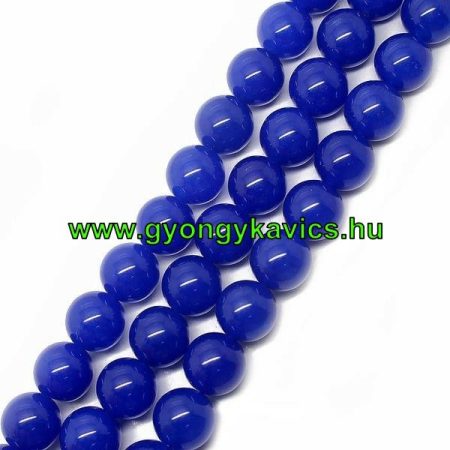 Kék Jade Ásványgyöngy  10mm