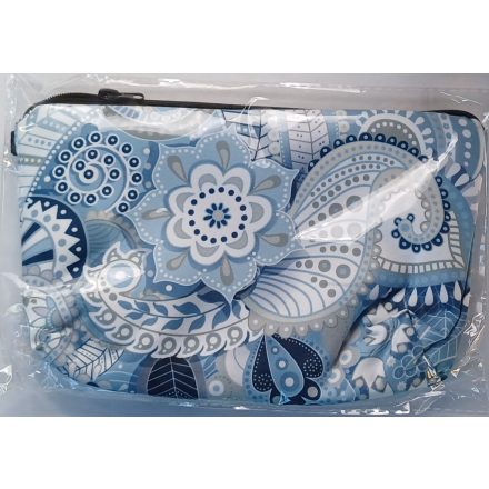 Kék Kistáska Neszeszer Tároló Kozmetikai Táska 22x14cm