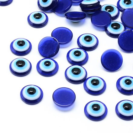 Kék Nazar Ördög Hamsa Gonosz Szem Kaboson 12mm