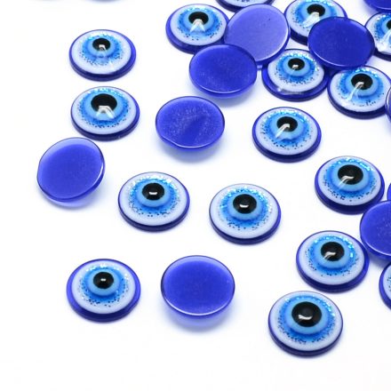 Kék Nazar Ördög Hamsa Gonosz Szem Kaboson 8mm