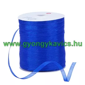 Kék (4) Organza Tüll Szalag 6mm 1m