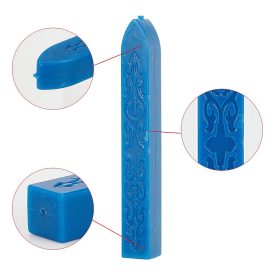 Kék Színű (5) Viaszrúd Pecsétviasz 9x1,2x1,2cm