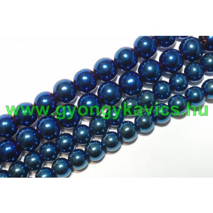 Kék Színű Üveggyöngy 10mm