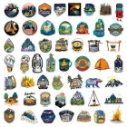 Kemping Camping (89) Matrica Scrapbook 50db
