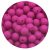 Magenta Lila (31) Kerek Szilikon Gyöngy 16mm