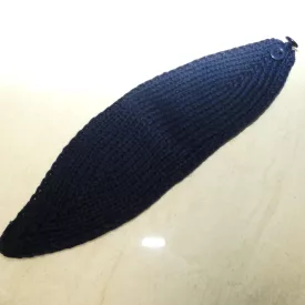 Kötött Sötétkék Fülvédő Fejpánt