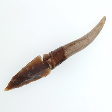 Kovakő Szarvasagancs Kés Replika 13cm