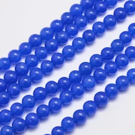Kék Jade Ásványgyöngy 10mm
