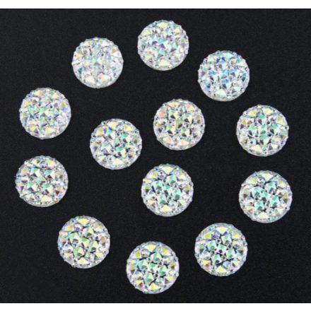 Kristálymintás Szivárványos (122) Kaboson 10mm