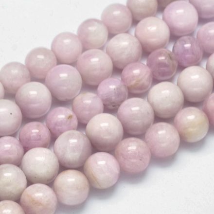 Kunzit Spodumen (2) Ásványgyöngy Gyöngyfüzér 8mm (8-9mm)
