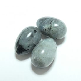 Labradorit Ásvány Tojás Ovális Marokkő ~31x20mm