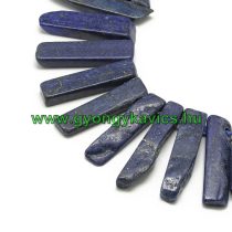   Lápisz Lazuli Lazurit Rusztikus Oszlop Ásványgyöngy Gyöngyfüzér Nyaklánc Nyakék Alap 20-65x7-15mm