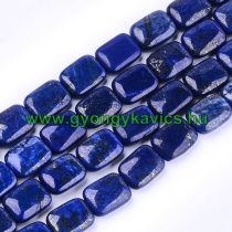   Lazurit Lápisz Lazuli Téglalap Ásványgyöngy Gyöngyfüzér 12x16mm