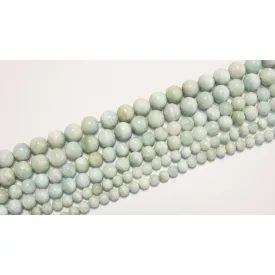 Larimar Larimár (2) Ásványgyöngy Gyöngyfüzér 10mm
