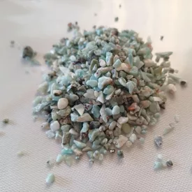 Larimar Ásványtörmelék  2-5x2-3mm 19-20g