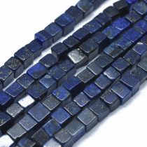   Lazurit Lápisz Lazuli Kocka Ásványgyöngy Gyöngyfüzér 4x4mm