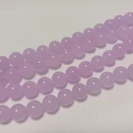 Levendula Lila Jade Ásványgyöngy 8mm