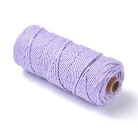 Levendula Lila (143/100) Pamut Makramé Fonál 3mm 100m