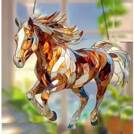 Ló Lovas (145) Napfogó 20x20cm