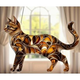 Macska Cica (143) Napfogó 14x20cm