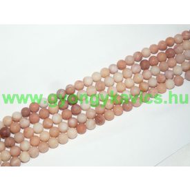 Matt Barack Aventurin (színes) Ásványgyöngy 6mm