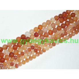 Matt Karneol Ásványgyöngy 8mm