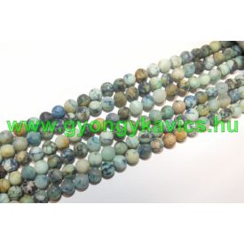 Matt Krizokolla Ásványgyöngy 6mm