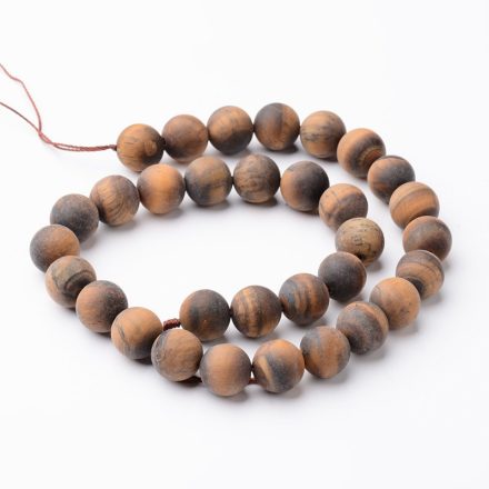 Matt Tigrisszem Ásványgyöngy 10mm