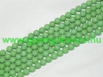 Matt Zöld Jade Ásványgyöngy Gyöngyfüzér 6mm
