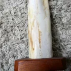 Megkövesedett Fa Fosszília Fa Talapzaton ~270x60mm Bali, Indonézia