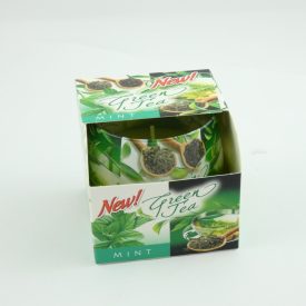 Mentás Zöld Tea Poharas Illatgyertya