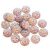 Műgyanta Arany (137) Druzy Kaboson 8mm