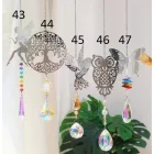 Ezüst Színű Életfa (44) Napfogó Feng Shui Prizma 38-43cm