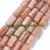 Napkő Téglalap Oszlop Ásványgyöngy Gyöngyfüzér 8-11x6-8x5-7mm