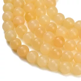 Sárga Kalcit Ásványgyöngy 10mm