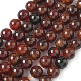 Narancssárga Gránát Gránátkő Ásványgyöngy 10mm