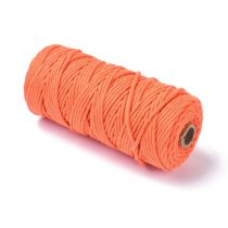 Narancssárga (148) Pamut Makramé Fonál 3mm 1m
