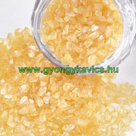 Narancssárga (1) Színű Üvegtörmelék 2-7x1-5mm 19-20g