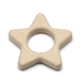 Natúr Fa Csillag Medál (3) 55x56x10mm