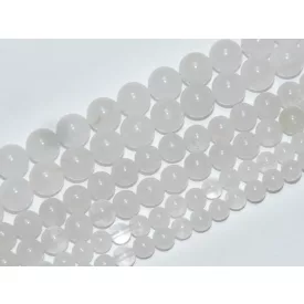 Tejkvarc Natur Kvarc Ásványgyöngy 8mm