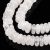 Tejkvarc Natur Kvarc Korong Ásványgyöngy Gyöngyfüzér 10x4mm (19-21cm)