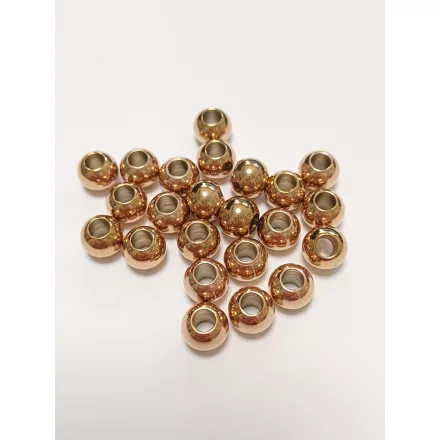 Nemesacél Rózsaarany Színű Nyaklánc Karkötő Ékszer Dísz Közdarab Köztes Charm 8mm